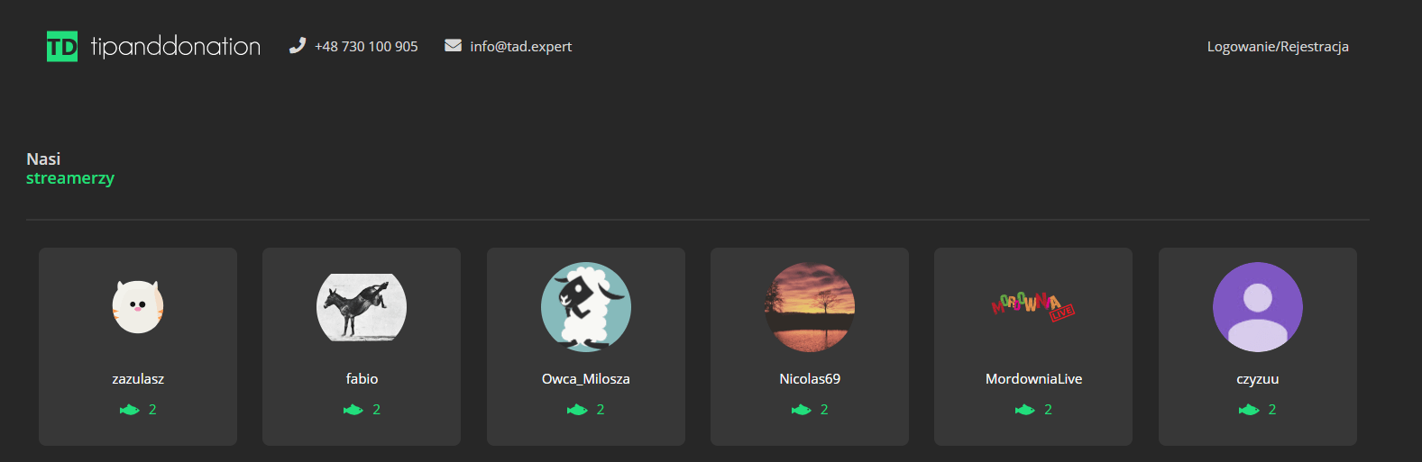 dotacje na stream