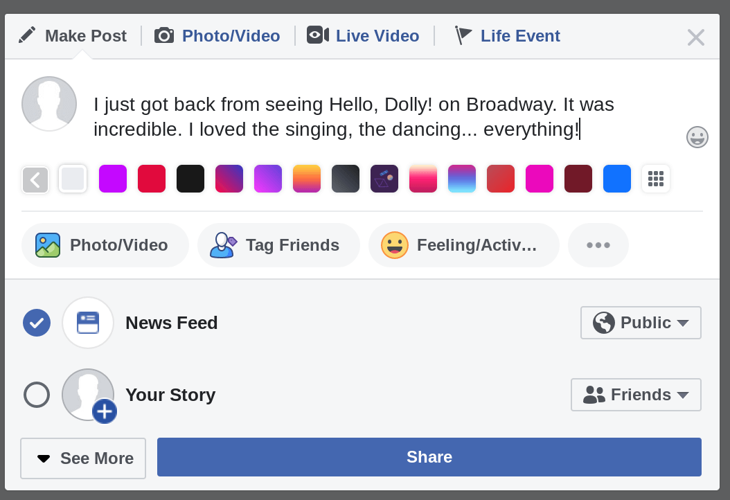 jak napisać dobry post na facebooku